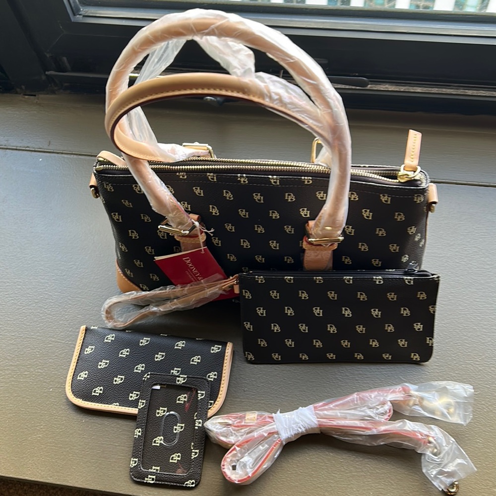 Dooney & Burke Domed satchel - Brand New
